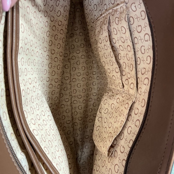 Guess black and brown tote - Picture 3 of 6